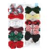 imageHudson Baby Cotton and Synthetic Headbands Size 024 Months12 Days of Christmas Plaid