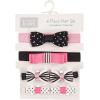 imageHudson Baby Cotton and Synthetic Headbands Size 024 MonthsBlack Pink