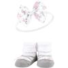 imageHudson Baby Girls Headband and Socks GiftsetBasic Pink Floral