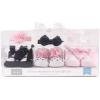 imageHudson Baby Girls Headband and Socks GiftsetBlack Ballet 6pack