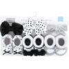 imageHudson Baby Girls Headband and Socks GiftsetBlack Silver