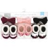 imageHudson Baby Girls Headband and Socks GiftsetBurgundy Black