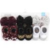 imageHudson Baby Girls Headband and Socks GiftsetBurgundy Leopard