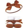 imageHudson Baby Girls Headband and Socks GiftsetClassic Neutrals