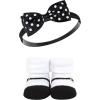 imageHudson Baby Girls Headband and Socks GiftsetClassic Neutrals