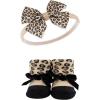 imageHudson Baby Girls Headband and Socks GiftsetFall Leopard