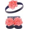imageHudson Baby Girls Headband and Socks GiftsetFlamingo 10pack