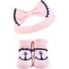 imageHudson Baby Girls Headband and Socks GiftsetFlamingo 10pack
