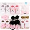 imageHudson Baby Girls Headband and Socks GiftsetGold Unicorn 10pack