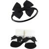 imageHudson Baby Girls Headband and Socks GiftsetLeopard