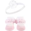 imageHudson Baby Girls Headband and Socks GiftsetLittle Lady 10pack