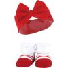 imageHudson Baby Girls Headband and Socks GiftsetNavy Red