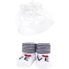 imageHudson Baby Girls Headband and Socks GiftsetNavy Red