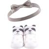 imageHudson Baby Girls Headband and Socks GiftsetPanda 10pack