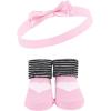 imageHudson Baby Girls Headband and Socks GiftsetParis 10pack
