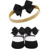 imageHudson Baby Girls Headband and Socks GiftsetParis 10pack
