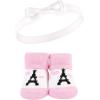 imageHudson Baby Girls Headband and Socks GiftsetParis 10pack
