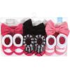 imageHudson Baby Girls Headband and Socks GiftsetPink Black