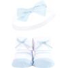 imageHudson Baby Girls Headband and Socks GiftsetPink Blue 10piece