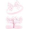 imageHudson Baby Girls Headband and Socks GiftsetPink Blue 10piece