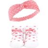 imageHudson Baby Girls Headband and Socks GiftsetPink Blue 10piece