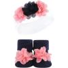 imageHudson Baby Girls Headband and Socks GiftsetPink Blue 10piece