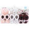 imageHudson Baby Girls Headband and Socks GiftsetPink Burgundy