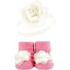imageHudson Baby Girls Headband and Socks GiftsetPink Gray