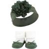 imageHudson Baby Girls Headband and Socks GiftsetPink Green