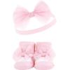 imageHudson Baby Girls Headband and Socks GiftsetPink Lilac