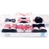 imageHudson Baby Girls Headband and Socks GiftsetPink Navy 6piece