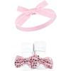 imageHudson Baby Girls Headband and Socks GiftsetPink Sequin