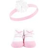 imageHudson Baby Girls Headband and Socks GiftsetPink Sequin