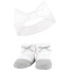 imageHudson Baby Girls Headband and Socks GiftsetPink White