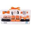 imageHudson Baby Girls Headband and Socks GiftsetPumpkin