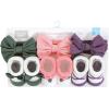 imageHudson Baby Girls Headband and Socks GiftsetPurple Green