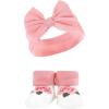 imageHudson Baby Girls Headband and Socks GiftsetPurple Green
