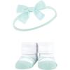 imageHudson Baby Girls Headband and Socks GiftsetPurple Mint Rainbow