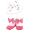 imageHudson Baby Girls Headband and Socks GiftsetPurple Rainbow