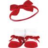 imageHudson Baby Girls Headband and Socks GiftsetRed Leopard