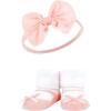 imageHudson Baby Girls Headband and Socks GiftsetRed Navy Bows