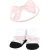 imageHudson Baby Girls Headband and Socks GiftsetRed Pink