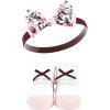 imageHudson Baby Girls Headband and Socks GiftsetRose 10piece