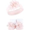 imageHudson Baby Girls Headband and Socks GiftsetSoft Floral