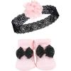 imageHudson Baby Girls Headband and Socks GiftsetSwan 10pack
