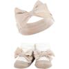 imageHudson Baby Girls Headband and Socks GiftsetTaupe Pink