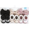 imageHudson Baby Girls Headband and Socks GiftsetTaupe Pink