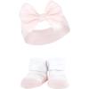 imageHudson Baby Girls Headband and Socks GiftsetTeal Pink