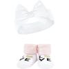imageHudson Baby Girls Headband and Socks GiftsetTeal Pink