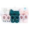imageHudson Baby Girls Headband and Socks GiftsetTeal Pink